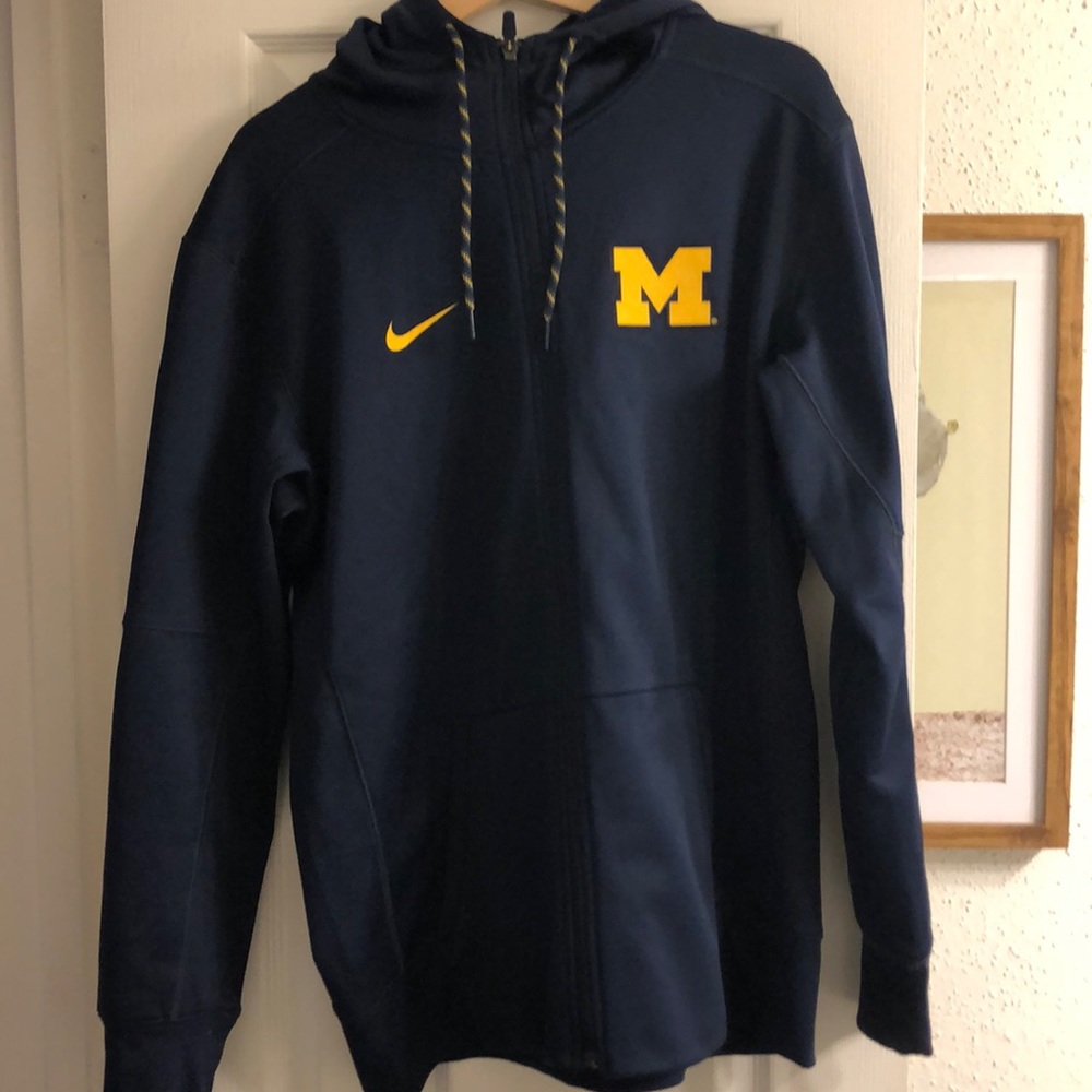 Michigan zip up hoodie by Nike jumpman